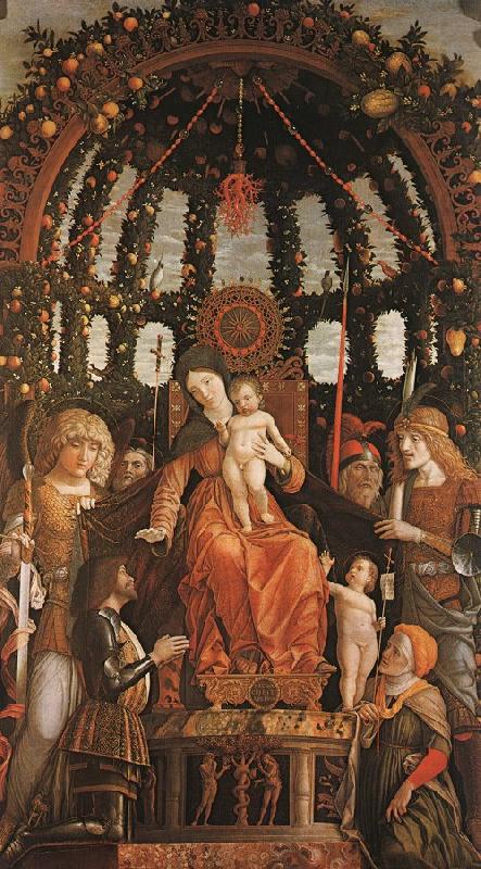 Andrea Mantegna Madonna of Victory china oil painting image